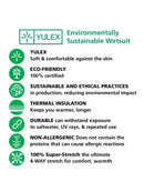 Adrenalin Eco Hyper Dry Yulex DUOSEAL 3/2mm Zip Free Steamer  Info
