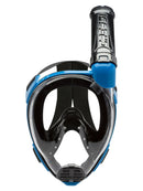 Cressi Baron Full Face Snorkel Mask - Black/Blue