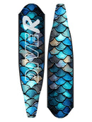 DiveR Freediving Fins Blue Scale