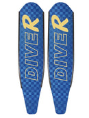 DiveR Hypetex Blue fins front