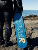 DiveR Hypetex Blue fins With Foot Pockets