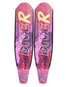 DiveR Pink Mermaid Freediving Blades Front