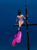 DiveR Pink Mermaid Freediving Blades