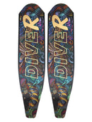 DiveR Reef Life Freediving Blades Back
