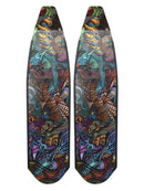 DiveR Reef Life Freediving Blades Front
