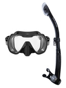 Fourth Element Seeker Mask with Fourth Element Dry Snorkel Set Clarity