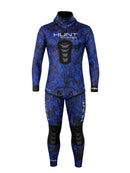 Huntmaster Burrnum 'Huntsman' Wetsuit Camo Series - 3.5mm Blue