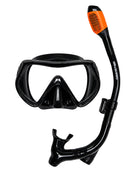 Land & Sea  Predator Pro Black Silicone Mask & Snorkel Set