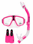 Land and Sea Adventurer Silicone Snorkelling Set Pink