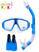 Land & Sea Adventurer Silicone Snorkelling Set 