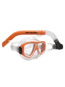 Land & Sea Clearwater Silicone Snorkel Set Orange