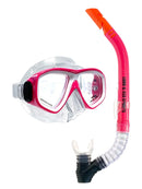 Land & Sea Clearwater Silicone Snorkel Set Pink