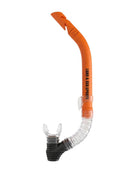 Land & Sea Clearwater Silicone Snorkel Set Orange Snorkel