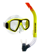 Land & Sea Clearwater Silicone Snorkel Set Yellow