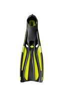  Land and Sea Velocity Snorkelling Fins Black Yellow