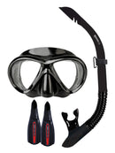 Mares Bonito Avanti HC Snorkel Set Black Red