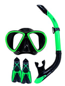 Mares Bonito X-One Snorkel Set Lime
