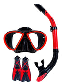 Mares Bonito X-One Snorkel Set Red