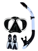 Mares Bonito X-One Snorkel Set White