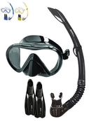 Mares Cobia Fluida Snorkel Set  Black