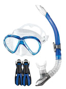 Mares Marlin Volo Snorkel Set Blue