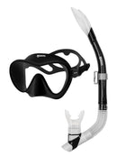 Mares Tropical Snorkel Set Black Clear