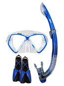 Mares X-One Pirate Junior Snorkelling Set Blue