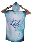 Ocean Armour Manta Ray Poncho Back