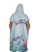Ocean Armour Poncho-Turtle Back View
