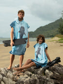 Ocean Armour Whale Shark Poncho Couple