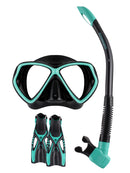 Ocean Pro Ceduna Travel Set Black Teal