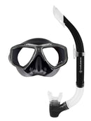 Ocean Pro Eclipse-Oasis Snorkel Set Black Black