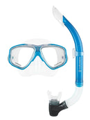 Ocean Pro Eclipse-Oasis Snorkel Set Clear Sea Mist