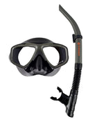 Ocean Pro Eclipse Snorkel Set Gray Black