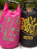 Oceanarium 2L Dry Bag Pink Black