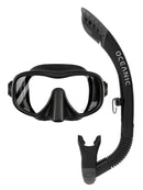 Oceanic Shadow Ultra Dry 2 Snorkel Set Black Titanium