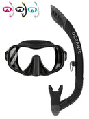 Oceanic Shadow Ultra Dry 2 Snorkel Set Colours