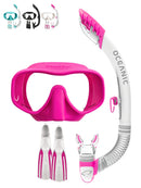 Oceanic Ultra Dry Viper Snorkel Set