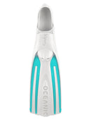 Oceanic Viper 2 Full Foot Fins White Aqua