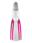 Oceanic Viper 2 Full Foot Fins White Pink