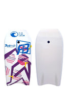 Redback LA 44" Performance Surf Bodyboard White