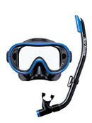 Reeftourer RC0204 Kids Snorkel Set - Black Metallic Blue BKMB