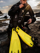 Scubapro Go Sport Fins Travel Fins Yellow