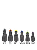 Scubapro Go Travel Fins Sizes