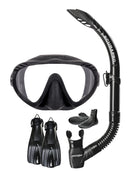 Scubapro Snorkel Combo Set Black