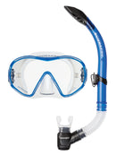Scubapro Solo Mask and Escape Snorkel Set Clear Blue