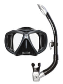Scubapro Spectra Mask and Spectra Snorkel Set Black Silver