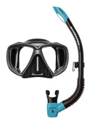 Scubapro Spectra Mask and Spectra Snorkel Set Black Turquoise 