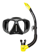 Scubapro Spectra Mask and Spectra Snorkel Set Black Yellow