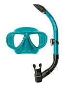 Scubapro Zoom Lite Escape Snorkel Set Turquiose